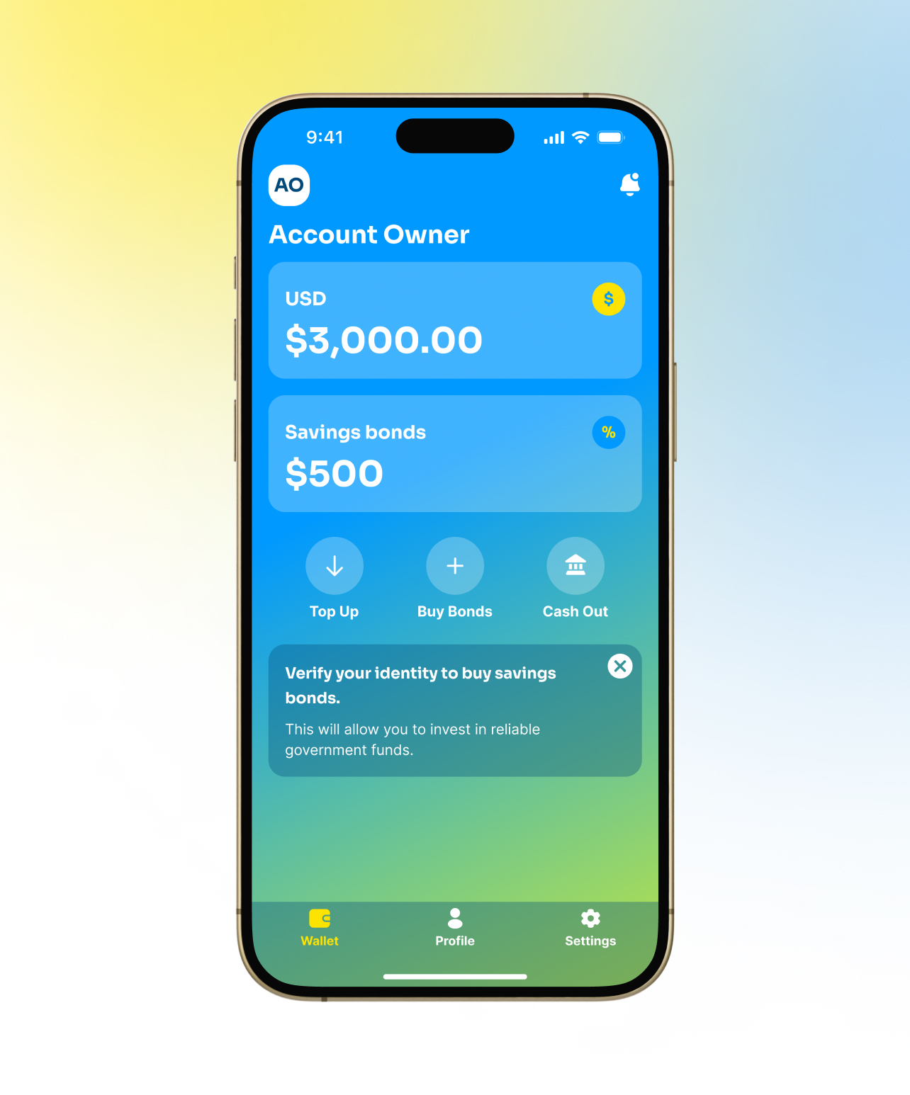 Palau Invest mobile app