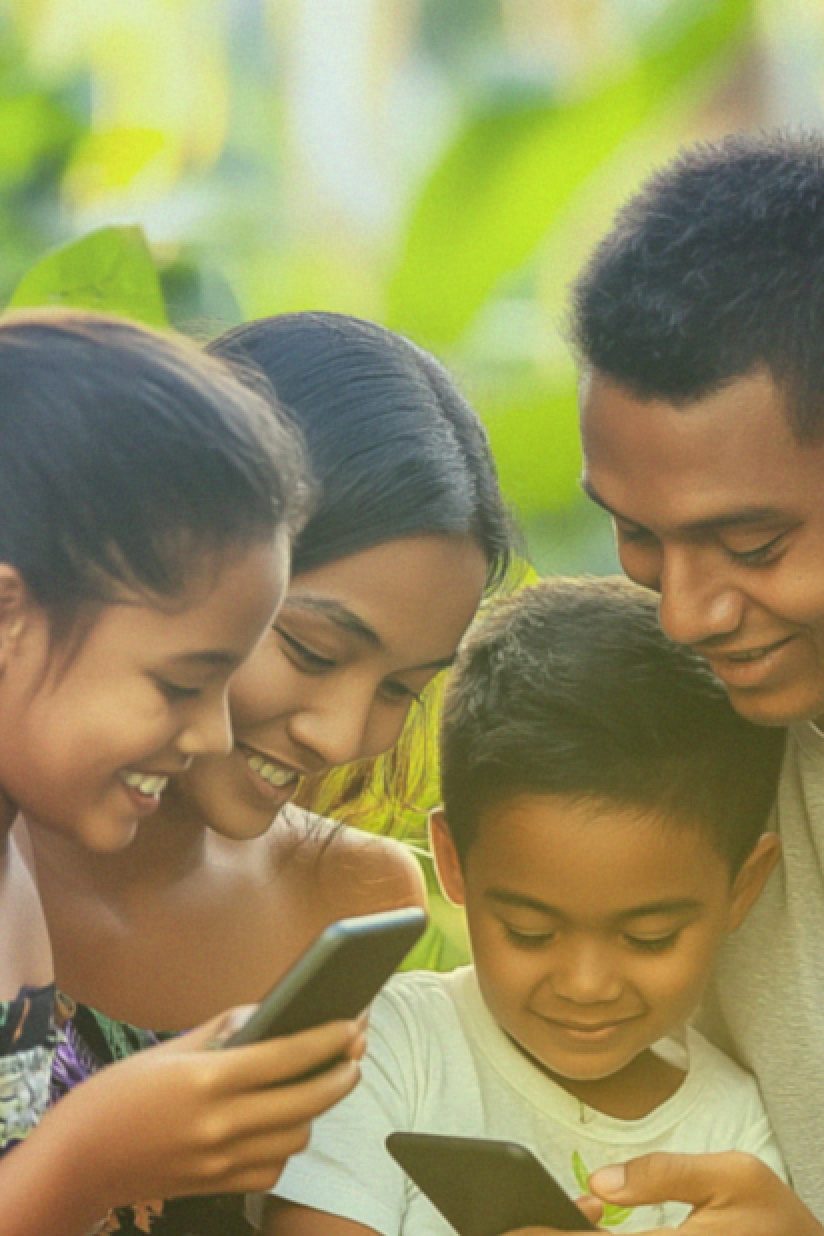 Hand holding SORA Card